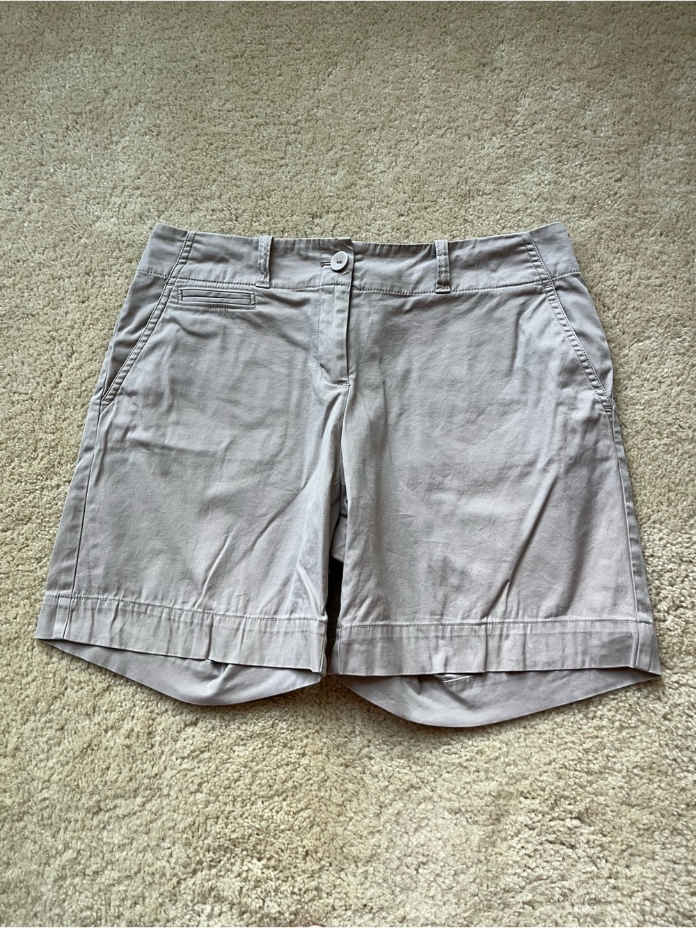 ⭐️ Talbots Women’s Khaki Chino Shorts - Size 4  - *GUC - Stretch